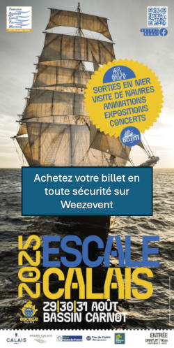 Achter un billet pour escale à Calais 2025