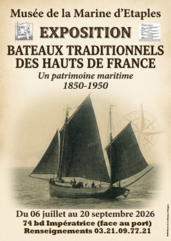 Affiche expo Bateaux traditionnels - MME